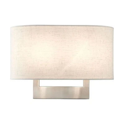 Used Livex Lighting 42933-91 2 Light Medium ADA Wall Sconce In Contemporary - Image 1 of 4