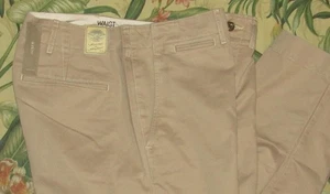Pantalones chinos WALLACE & BARNES caqui oficiales 33 x 30 nuevos con etiquetas - Imagen 1 de 6