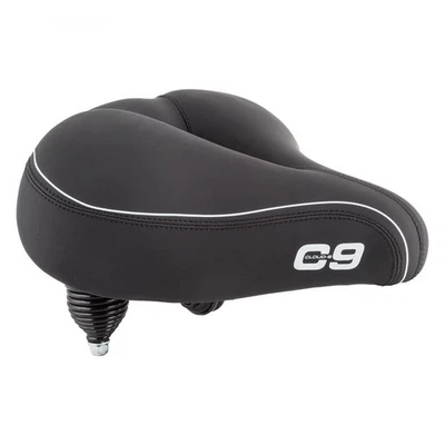 Cruiser Select Saddle, 10.5" x 10.75", Black Soft Touch Vinyl - Image 1 of 2