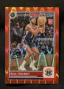 2024 Panini NBA Hoops Bilal Coulibaly #175 Red Seismic Prizm (RC) #’d/199 - Picture 1 of 11