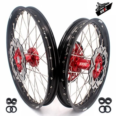 Llantas KKE 21-19 pulgadas MX para discos SUZUKI RMZ250 2007-2018/RMZ450 2005-2017 Foto 1 de 4