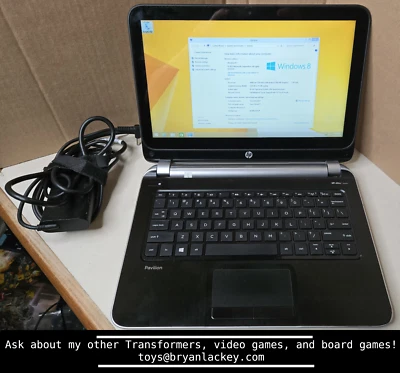 PC Notebook HP Pavilion TouchSmart 11 11-e010nr AMD A4 1250 4GB/480GB HD WIN8.1 Foto 1 de 2