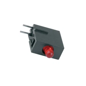 1808.2031 LED im Gehäuse rot 3 mm Anz.Dioden: 1 20mA Linse: diffus,rot MENTOR - Bild 1 von 1