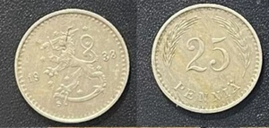 1938 Finland 25 pennia - Picture 1 of 1