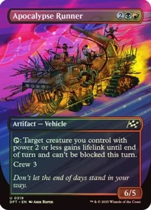 Apocalypse Runner (Borderless) 319 Foil NM MTG Aetherdrift Magic - Bild 1 von 1