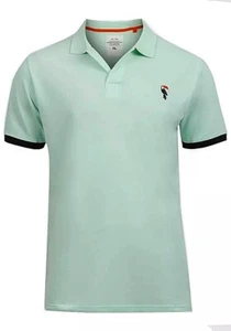 Golf T-Shirt Toucan Pique Short Sleeve Polo Shirt. New. Mens. 100% Cotton. Small - Picture 1 of 6