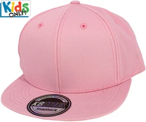Junior Kid Size Cotton Snapback Adjustable Baseball Cap Youth - Picture 1 of 43