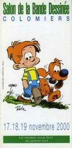 ROBA BOULE ET BILL DEPLIANT FESTIVAL DE COLOMIERS 2000 - Picture 1 of 2