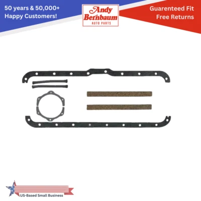 Paquete de juntas de goma para cárter de aceite y sello principal trasero Plymouth 1949-1952 Foto 1 de 4