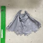 SU-CH-LZBD-GY: 1/12 grey battle damaged wired cape for 6" action figure
