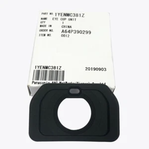 Panasonic Eye Cup Lumix Camera DC- G95 Eyecup Rubber Cap New Part 1YENMC381Z - Picture 1 of 5