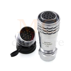 WEIPU SF20 5A 12 Pin Aviation Cable Connector,Waterproof Wire Docking Connectors - Picture 1 of 7