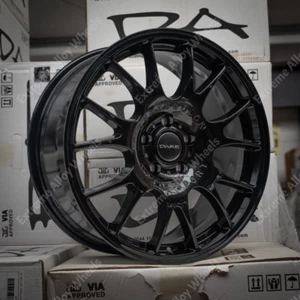 Llantas de aleación CH 18" negras para Ford Grand C Max Edge Focus Kuga Mondeo 5x108 - Imagen 1 de 5