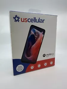 Neu/Versiegelt - Motorola Moto G Play (2024) Blau (US Cellular Prepaid) 64GB, 6,5" - Bild 1 von 4