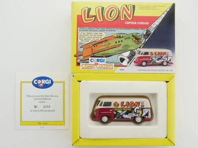 Corgi Comic Classics Lion Captain Condor VW T1 Van Bus WIE NEU! OVP 1609-29-13 - Bild 1 von 4