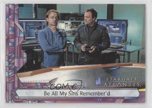 2008 Rittenhouse Stargate: Atlantis Seasons 3 & 4 Be All My Sins Remember'd b6s