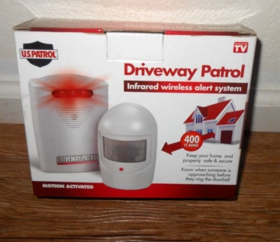 U.s. Patrol Infrared Driveway Wireless Alert System (Up To 400 Ft) - Image 1 of 2