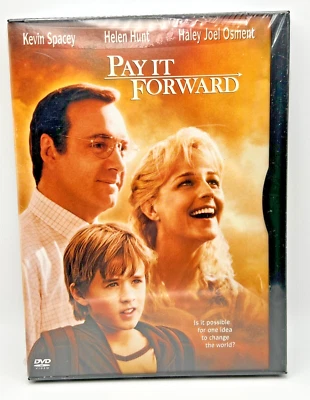 Pay It Forward Widescreen DVD NEW Sealed Helen Hunt Haley Joel Osment Foto 1 de 2