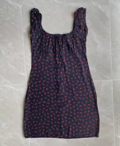 vintage y2k 00s 90s pimkie milkmaid floral dress - Picture 1 of 3