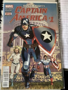 CAPTAIN AMERICA: STEVE ROGERS #1 (2016-07) MARVEL Hydra chris evans - Picture 1 of 1