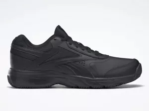 Reebok Work N Cushion 4.0 Shoes Trainers Sneakers (FU7352) Black Walking Gym - Picture 1 of 7