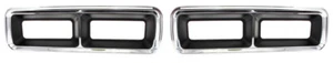 Taillight Bezels Pair 68 Camaro - Bild 1 von 2