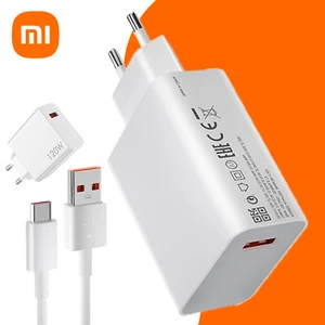 Xiaomi Ladegerät 120W Netzteil Adapter Stecker Ladekabel 6A Typ C Kabel DE - Bild 1 von 20
