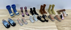 Lot Of 10 Pair Of BRATZ DOLL MGA SHOES FASHION Heels Sneakers Boots - Bild 1 von 8