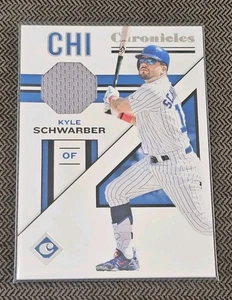 Camiseta reliquia Kyle Schwarber 2019 Panini Chronicles #CS-KS - Imagen 1 de 2