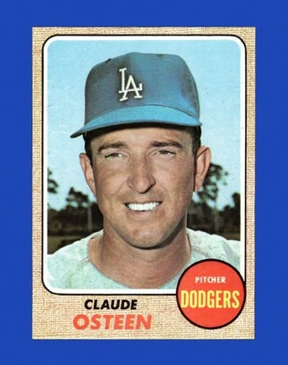 1968 Topps Set-Break #440 Claude Osteen casi nuevo-como nuevo o mejor *GMCARDS* Foto 1 de 2