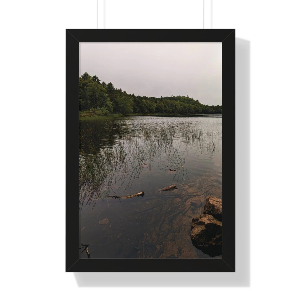 "Porkies 2" Photo by Courtney Steely Framed Vertical Poster - Image 1 of 1