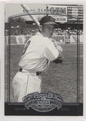 2005 Upper Deck Past Time Pennants Enos Slaughter #26 HOF - Image 1 of 2
