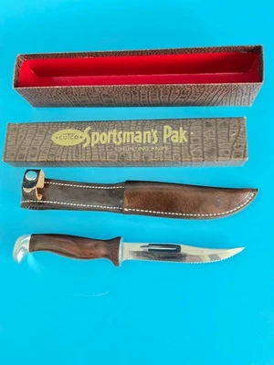 Cutco Sportsman’s Pak #1069 Hunting Knife with Sheath and Box - Image 1 of 2