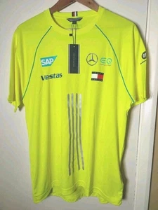 Tommy Hilfiger Mercedes-Eq Formula E Team Set Up T-Shirt Medium Mens (3) - Picture 1 of 6