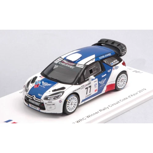 Spark Model CITROEN Ds3 WRC N.77 Winner R.cote D'azur 2019 V.bottas-m.salminem