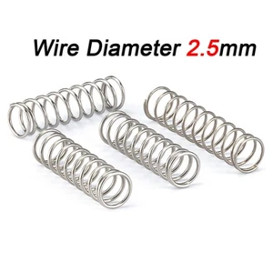 Compression Spring Wire Diameter 2.5mm Outre Diameter15-40mm & Length 30-100mm - Picture 1 of 6