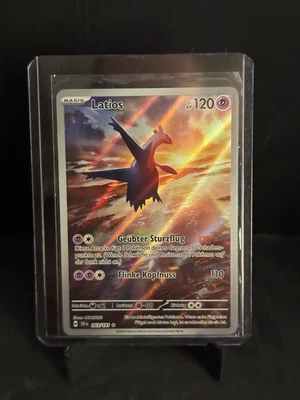 Latios 203/191 Pokémon Stürmische Funken, Illustration Rare, Deutsch - Bild 1 von 2