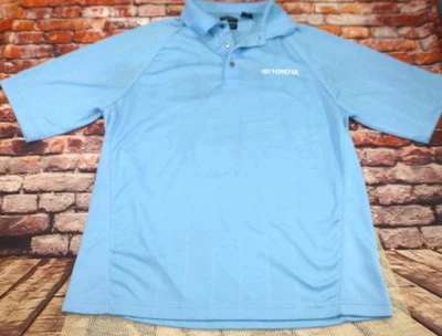 Ping Collection Toyota Blue Polo Shirt Size L 100% Polyester - Image 1 of 4