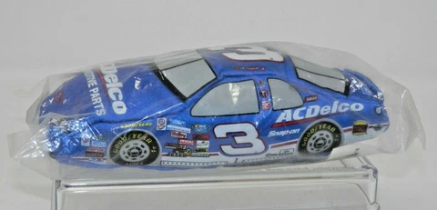 Dale Earnhardt NASCAR Fan Fueler Baby Racer #3 Beanbag Car Souvenir Blue SEALED Cover