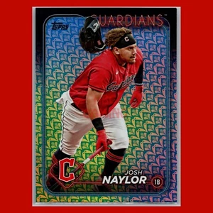 Baseball Card | #10 Josh Naylor Easter Holiday Foil - Guardians | 2024 Topps - Picture 1 of 2