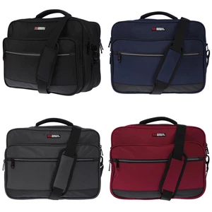XXL Umhängetasche Flugbegleiter Tasche Messenger Arbeitstasche Herren Messenger - Bild 1 von 60