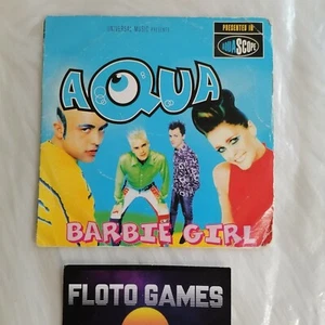 MUSIC CD: Aqua - Barbie Girl - 1997 - CD 2 Titles - Floto Games - Picture 1 of 2