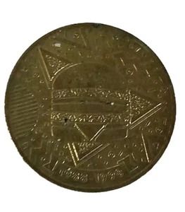 McDonalds 50th Anniversary 1 Big Mac 1988-1998 Münze Medaille 31mm - Bild 1 von 2