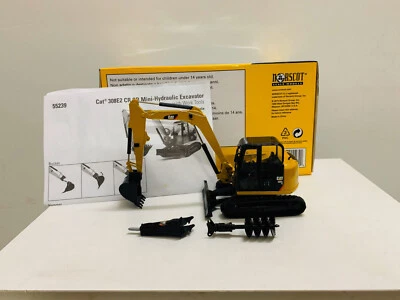 Norscot Cat 308E2 CR SB Mini Hydraulic Excavator & Tools 1/32 DieCast 55239 New - Image 1 of 4