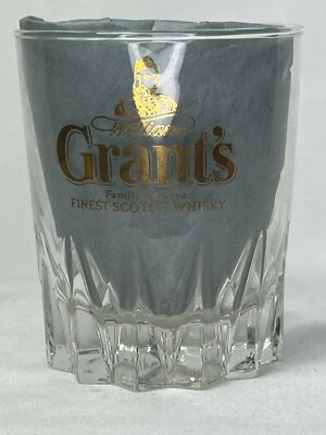 Vintage - Grant's - Finest Scotch Whisky - Glass Tumbler - Home Bar / Man Cave - Image 1 of 4