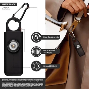 Original Safety Siren for Womens Kid And Elders-130dB Loud Siren wth Flash Light - Picture 1 of 11