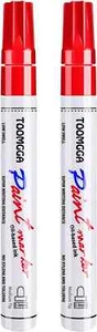 Paint Pens Paint Markers Red - Permanent Markers Oil Based for Metal Wood, Paint - Picture 1 of 2