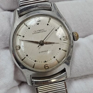 Vintage R.G SELL Olympic Hand-Wind 23 Jewel Mechanical Manual Mens Swiss Watch - Picture 1 of 14