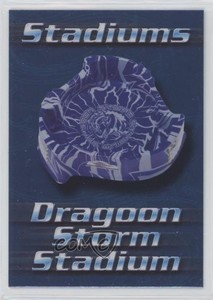 2003 Cards Inc Beyblade Foil Dragoon Storm Stadium #70 d8k