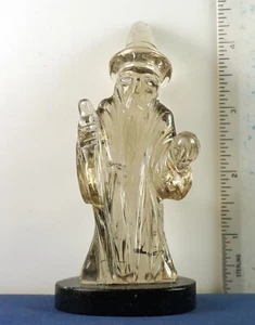 Smoky Quartz WIZARD (#01) 4.3" Tall Natural AAA-quality Brazilian Smoky Quartz - Picture 1 of 7